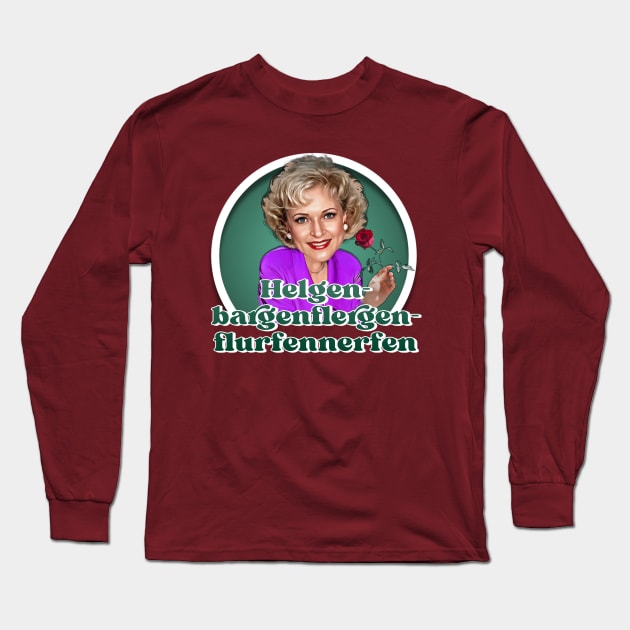 Golden Girls - Rose Nylund Long Sleeve T-Shirt by Zbornak Designs